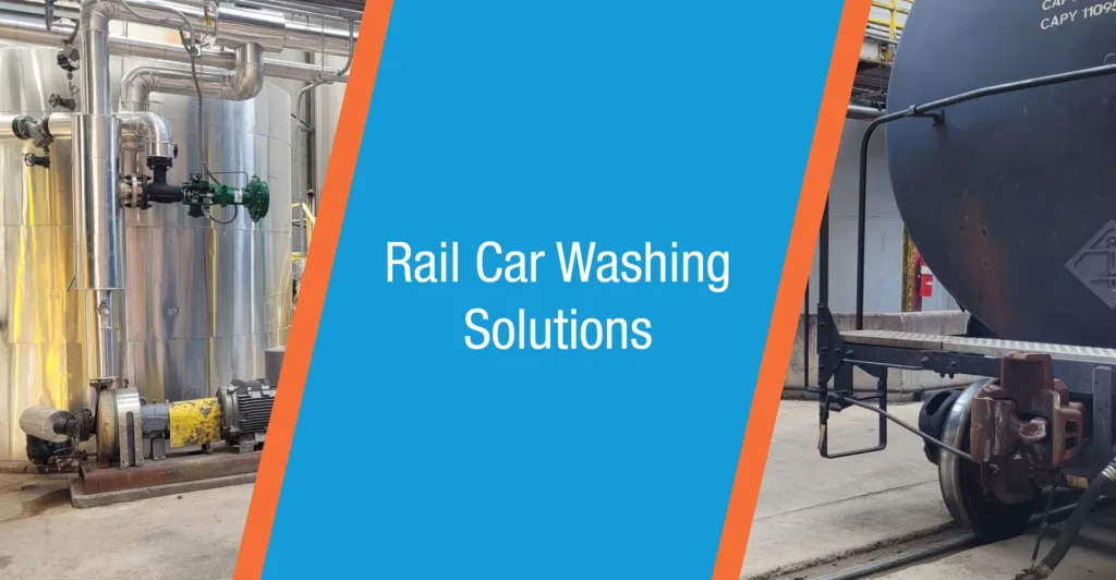rail car washing solutions